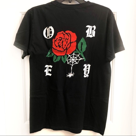 Obey Other - Obey Spider Rose Black T-Shirt